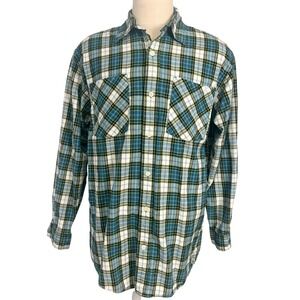 Carhartt Plaid 100%‎ Cotton Workwear Utility Shirt Western Ranch Grunge Skate L